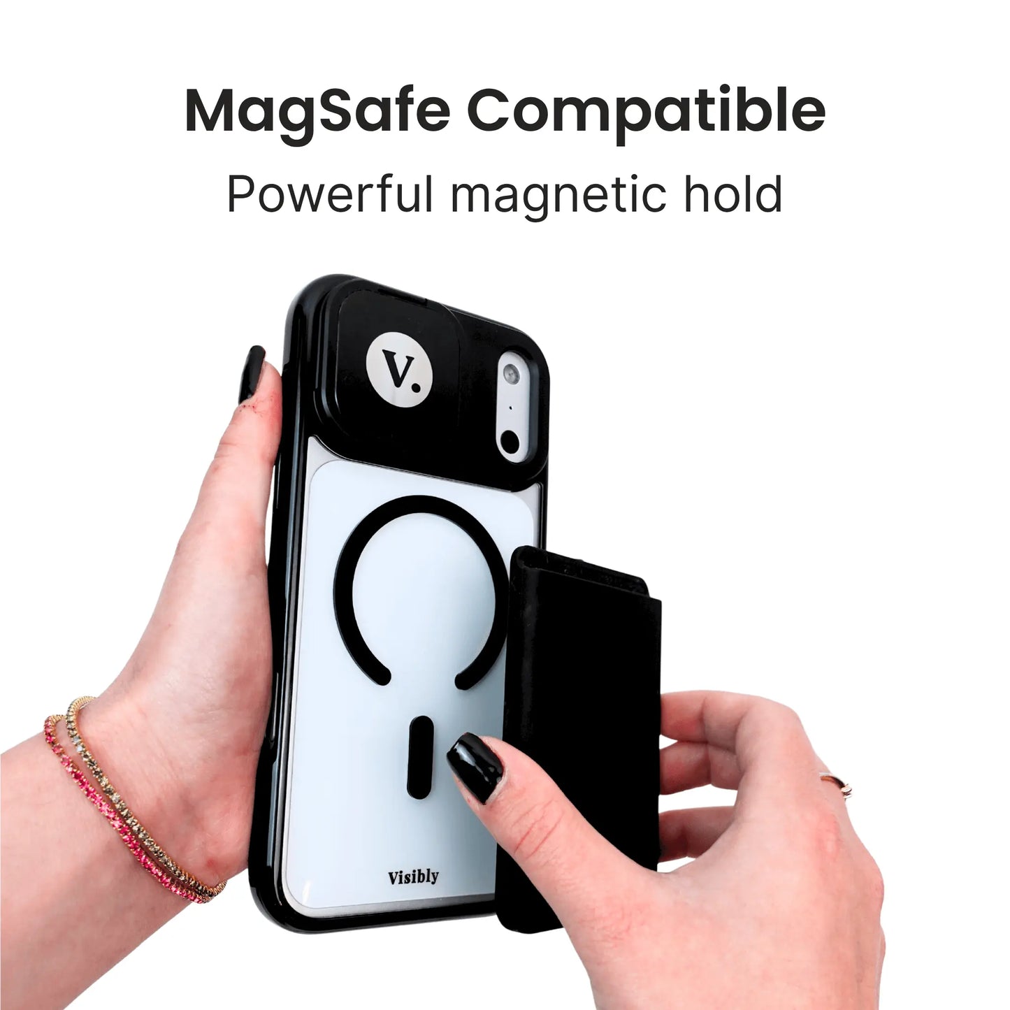 Mirrorme Phone Case with Built-In Mirror for Back Camera Selfies & Filming | Magsafe Kickstand Case
