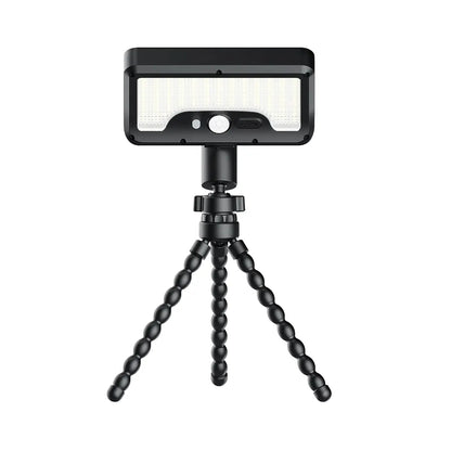 Illuminate Your Outdoors with 92 LED Solar Motion Sensor Lights - Adjustable Octopus Stand, USB & Solar Powered, 3 Smart Modes, IP65 Waterproof for Gardens and Gates